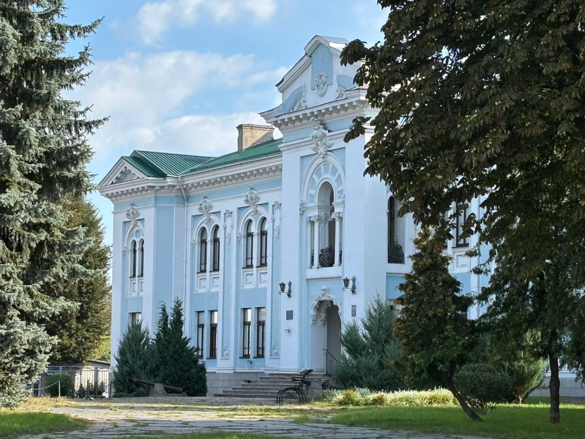 Zhytomyr — Historic centre — restored civic architecture