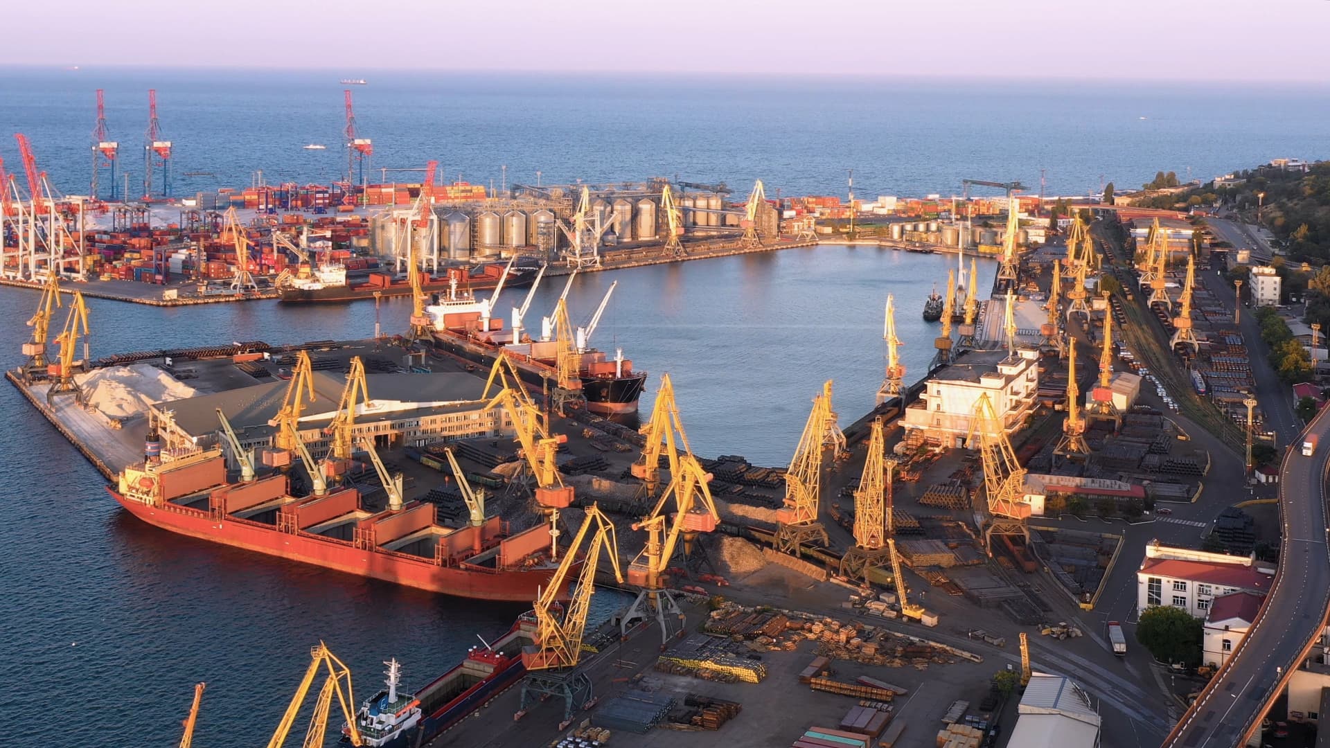 Black Sea ports and logistics corridors